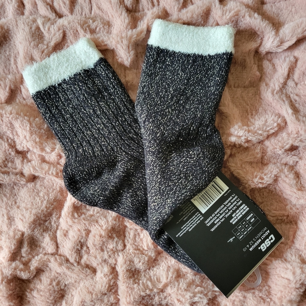 (+)W Champs CSG Cozy Crew Socks - Picture 2 of 3